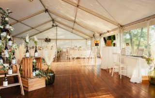 Décoration Mariage au Château de Montmartin
